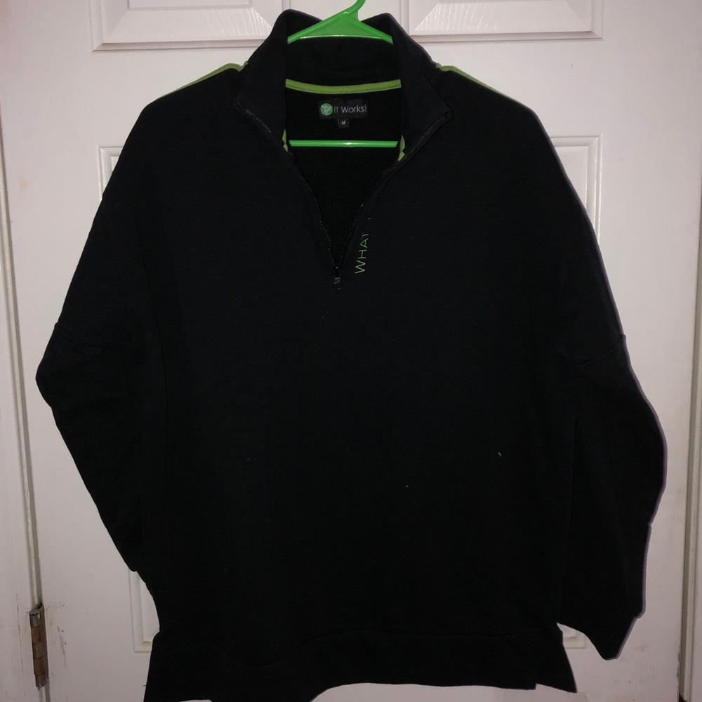 Black Quarter Zip